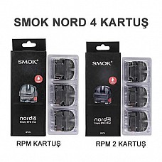 Smok Nord 4 RPM ve RPM 2 Oriinal Kartuş