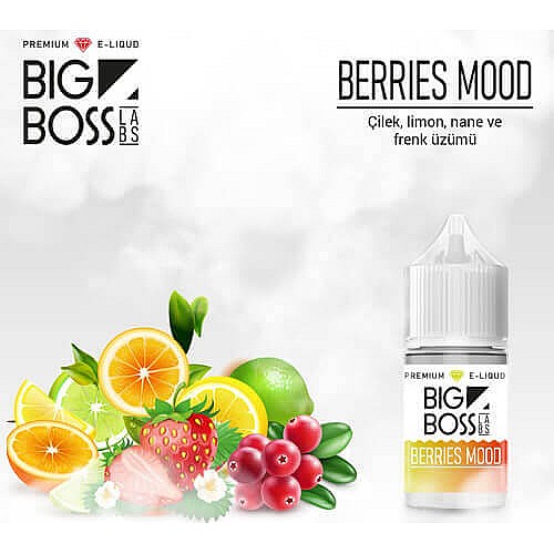 Big Boss Berries Mod 30ML Likit Uygun Fiyat